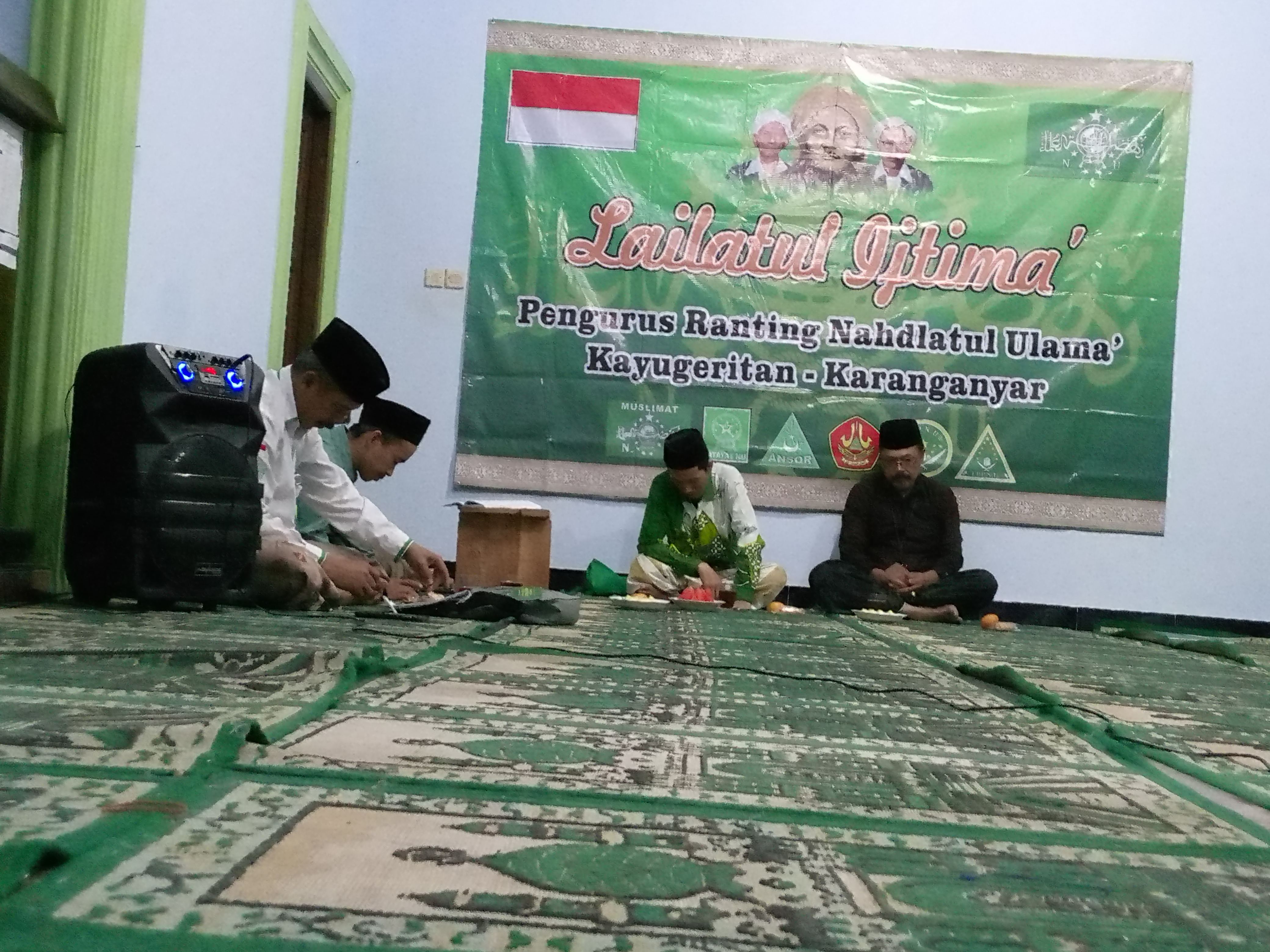 Pererat Silaturahmi dan Jaga Tradisi, PRNU Kayugeritan Gelar Lailatul Ijtima'